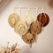 Macrame Hat Hangers Boho Hat Rack for Wall Hat Holder Display Organizer Bobo Hanging Hat Organizer Storage for Wide Brim Hats